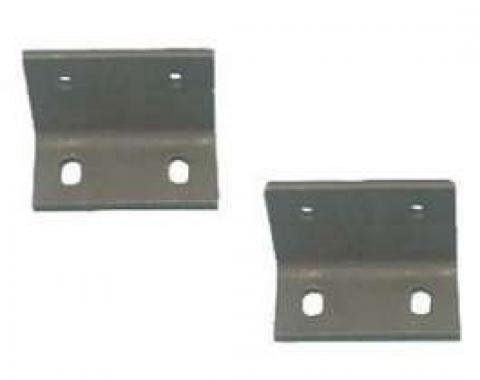 Chevy Transmission Crossmember Brackets, 1955-1957