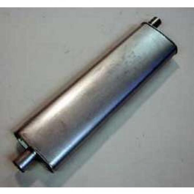 Chevy Muffler, Aluminized, Long, 29, 1955-1957