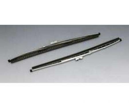 Chevy Windshield Wiper Blades, 1955-1956 Vacuum & Electric& 1957 Vacuum