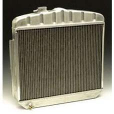 Chevy Radiator, Aluminum, 6-Cylinder Position, Griffin HP Series, 1955-1956