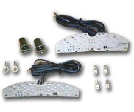 Chevy Parking Lights, Front, LED, 1955