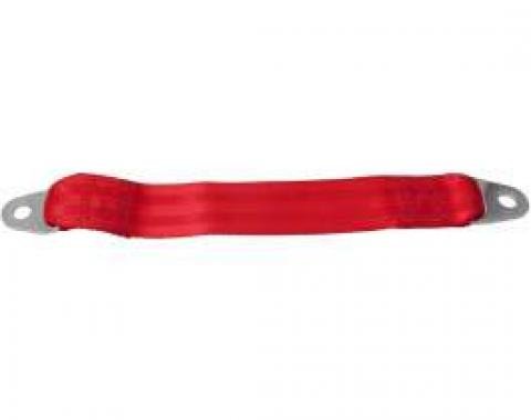 Chevy Seat Belt Extension, 12, Red, 1955-1957