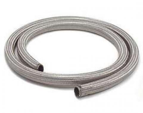 Chevy Heater Hose, Sleeved, Stainless Steel, 5/8 x 6'