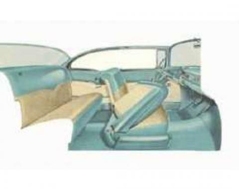 Chevy Interior Cloth Yardage, 1955-1956
