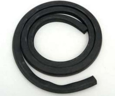 Chevy Convertible Top Header Seal, Rear, 1955-1957