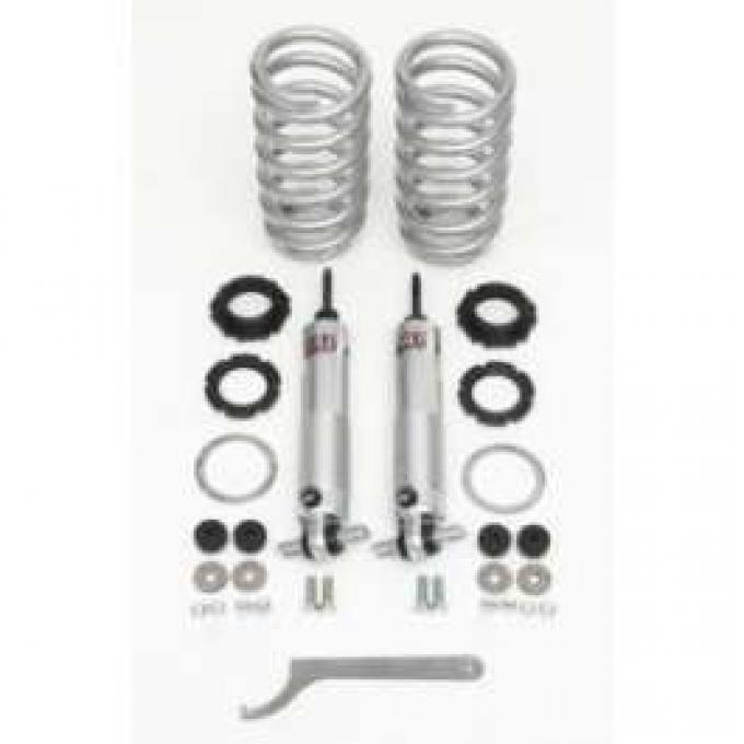 Chevy Front Coil Over Shock Conversion Kit, Big Block, QA1,1955-1957