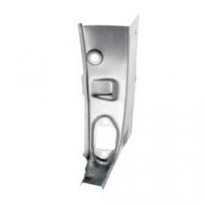 Chevy A-Pillar, Hinge Repair Panel, Right, 1957