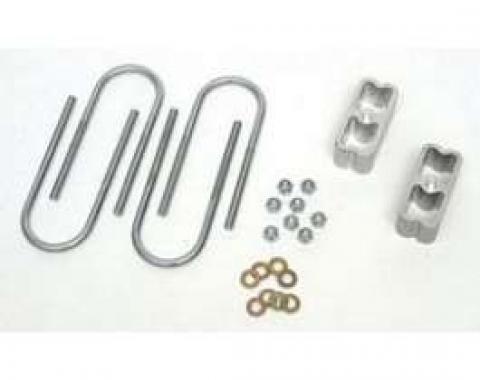 Chevy Rear Spacer Lowering Kit, 2, 1955-1957