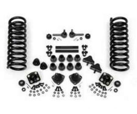 Chevy Rack & Pinion Front End Rebuild Kit, With 2 Drop Springs, 1955-1957