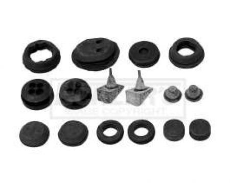 thumbnail image 2 of CHQ Speedometer Cable Grommet Firewall Plug For 1962-1974 Chevy Buick GMC Pontiac (W-875) 2 of 3
