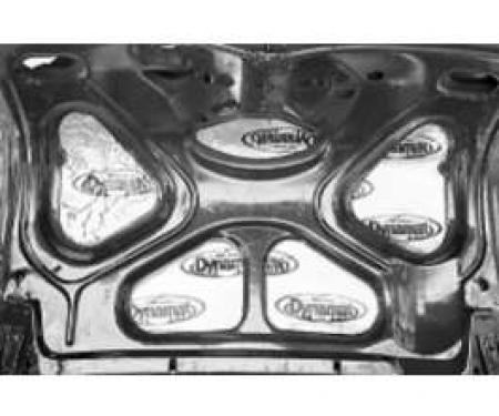 Chevy Trunk Lid Insulation, Dynamat Extreme, 1955-1957