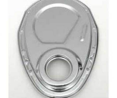 Chevy Timing Chain Cover, Small Block, Chrome, 1955-1957