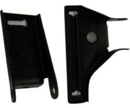 Chevy Emergency Brake Brackets, Floor, 1955-1957