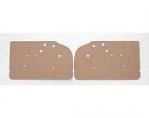 Chevy Cardboard Interior Front Door Panels, 4-Door Wagon, 150 & 210, 1955-1957