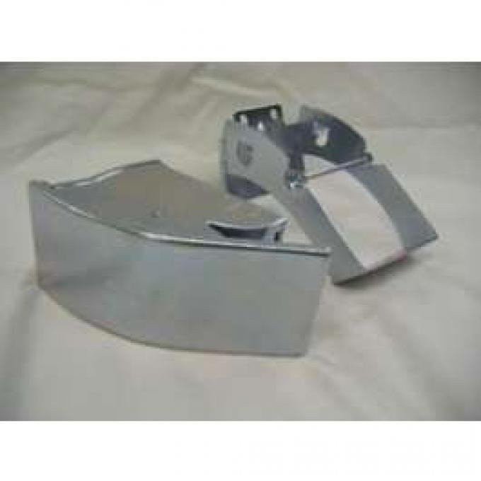 Chevy Dash Ashtray & Bracket, Used, 1957