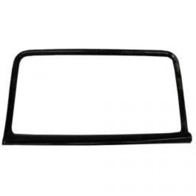 Chevy Door Interior Garnish Molding, Used, Front, Left, 4-Door Sedan Or Wagon, 1955-1957