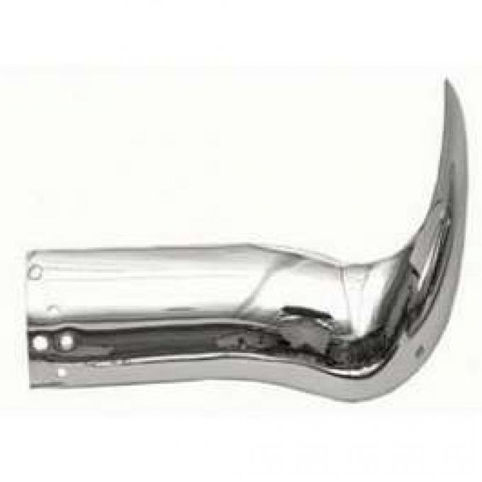 Chevy Bumper End, Rear, Right, 1955