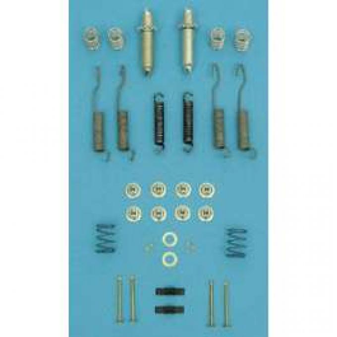 Chevy Drum Brake Adjusting Hardware Kit, Rear, 1955-1957