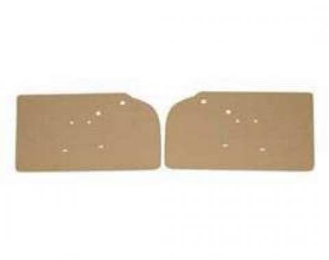 Chevy Cardboard Interior Door Panels, 2-Door Sedan & Wagon,150 & 210, 1957