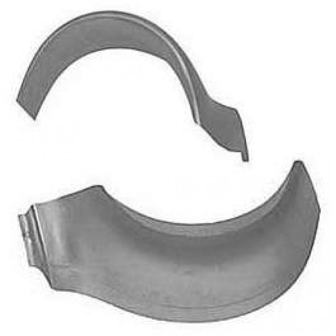 Chevy Headlight Cap, Right, 1955