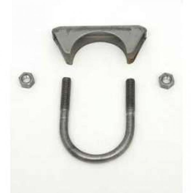 Chevy Muffler Clamp, 2, Stainless Steel, 1955-1957