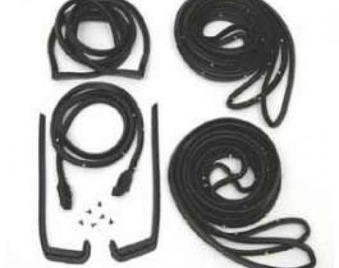 Chevy Weatherstrip Kit, 4-Door Wagon, 1955-1957