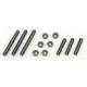 Chevy Exhaust Manifold Stud & Nut Set, Stainless Steel, 1957