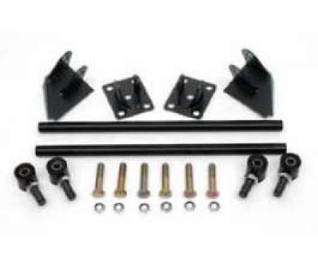 Chevy Traction Bar Kit, Use With Leaf Springs In Stock Location, 1955-1957