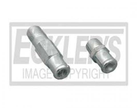 Chevy Heater Hose Nipples, 5/8, 1955-1956