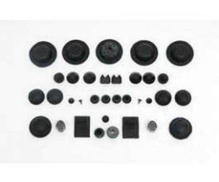 Chevy Body Grommet Set, 2-Door Hardtop, 1955-1957