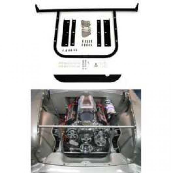 Chevy Radiator Core Support, Tubular, 1955