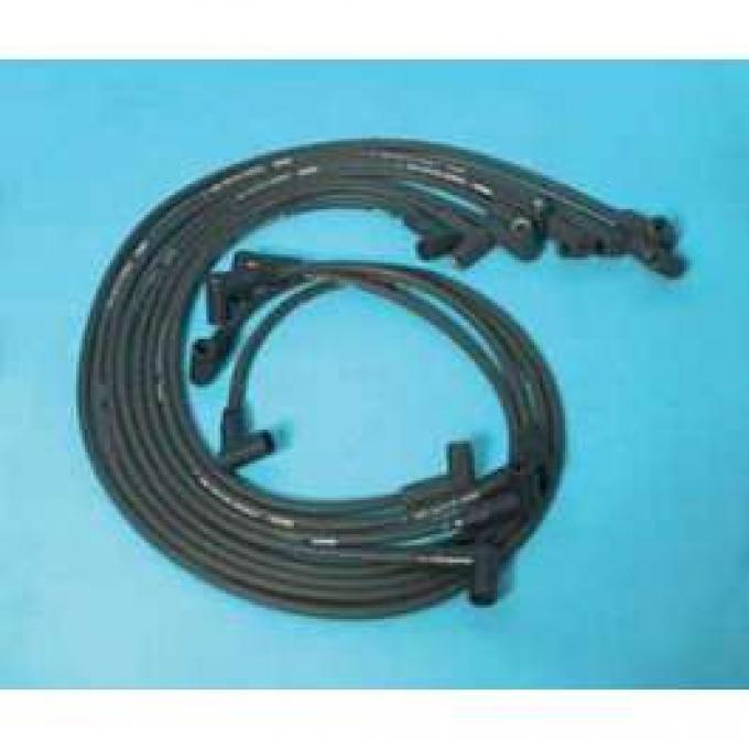 Chevy HEI Spark Plug Wires, Dark Gray, 1955-1957