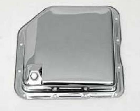 Chevy Transmission Pan, Turbo Hydra-Matic 350, Chrome, 1955-1957