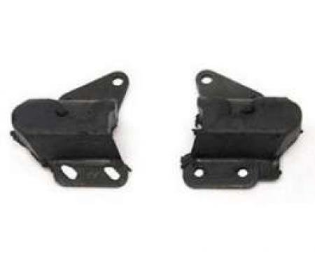 Chevy Powerglide Transmission Bellhousing Mounts, Rear, 1955-1957