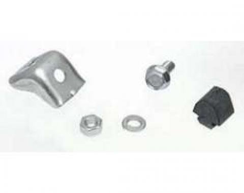 Chevy Clutch Pedal Rebound Bracket & Bumper Kit, 1955-1956