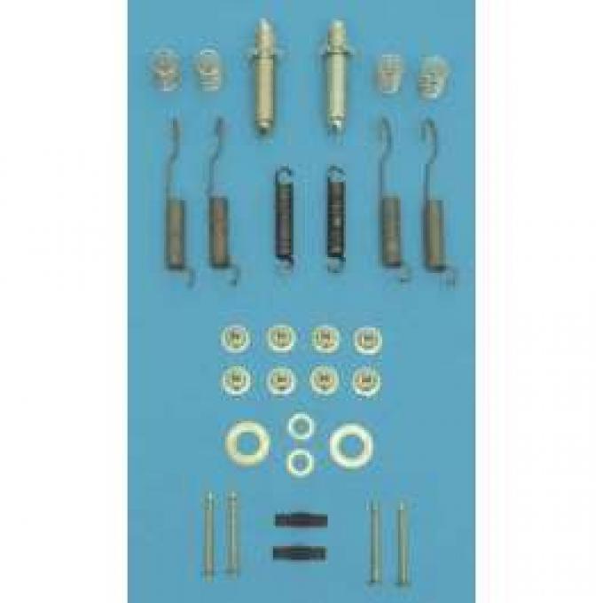 Chevy Drum Brake Adjusting Hardware Kit, Front, 1955-1957