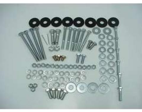 Chevy Transmission Installation Bolt Set, Turbo-Hydra-Matic200, 350 Or 700R4 (TH200, 350, 700R4), 1955-1957