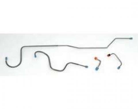 Chevy Brake Lines, Stainless Steel, For Use With CCI Rear Disc Kits, 1955-1957