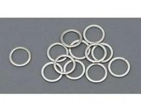 Chevy Intake Manifold Washers, Stainless Steel, Small Block, 1955-1957