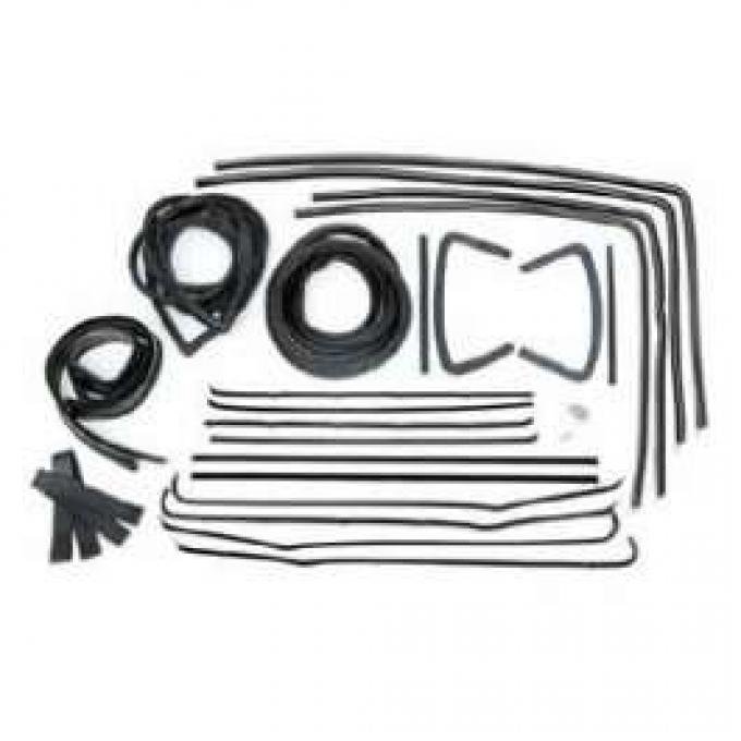 Chevy Glass Installation Kit, 2-Door Sedan, 150, 210, 1956-1957