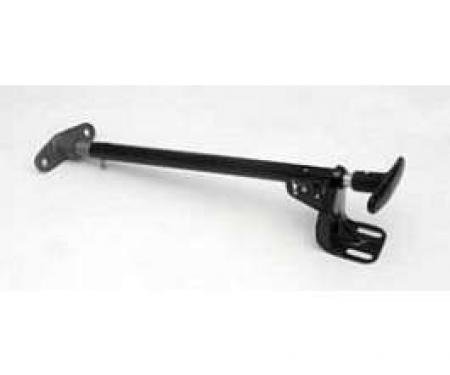 Chevy Emergency Brake Assembly, With Black Handle, 1955-1956