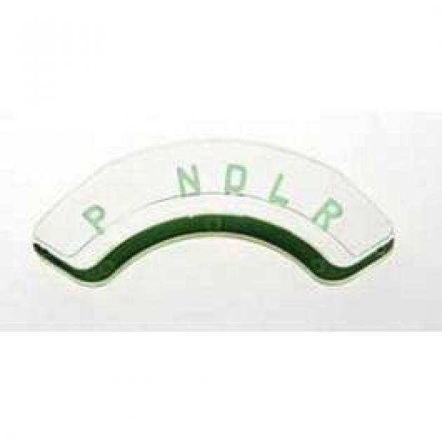 1964 Chevy Transmission Shift Indicator Bezel & Lens – Powerglide, P R N D L – MIKES Vintage Part