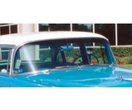 Chevy Windshield, Tinted, Date Coded, Sedan Or Wagon, 1955-1956