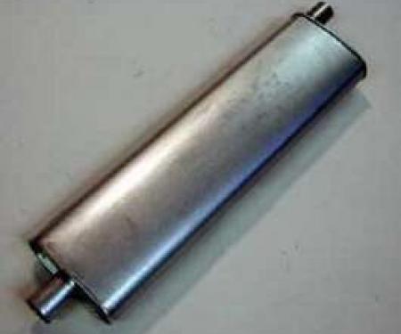 Chevy Muffler, Aluminized, Long, 29, 1955-1957