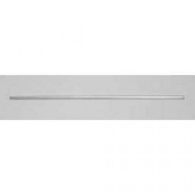 Chevy Door Molding, Stainless Steel, Left Lower, Or Right Upper, Bel Air 2-Door, 1956