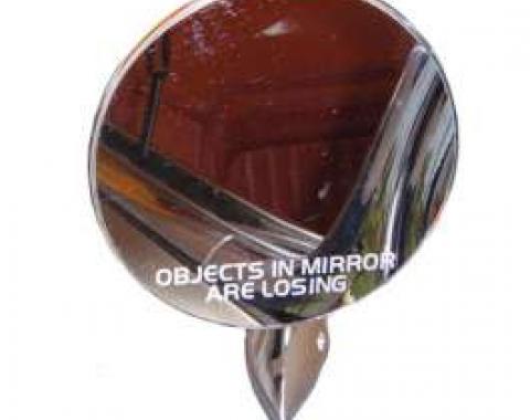 Mirror Decal, Rearview, Objects In Mirror Are Losing, 3