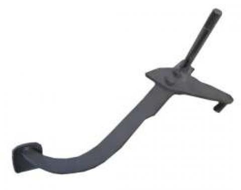 Chevy Clutch Pedal With Splined Shaft, Used, 1957