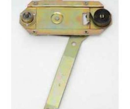 Chevy Quarter Window Regulator, Left, 2-Door Hardtop, 1955-1957