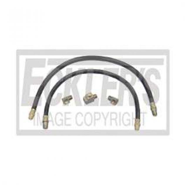 Chevy Oil Filter Hose & Fitting Set, 6Cylinder, 19551957 Classic Chevy