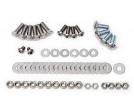 1955-1956 Front Bumper Stainless Steel Bolt, Hardware Kit